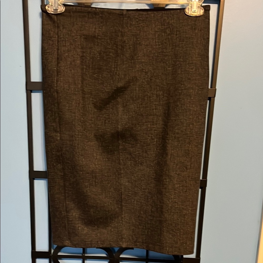 Liverpool Gray Pencil Skirt, Size 4